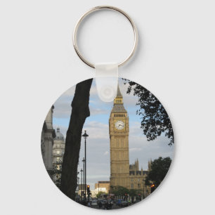 Porte-clés Big Ben à travers le Porte - clé des arbres