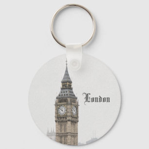 Porte-clés Big Ben London (aquarelle)