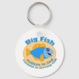 Porte-clés Big Fish Believe in God