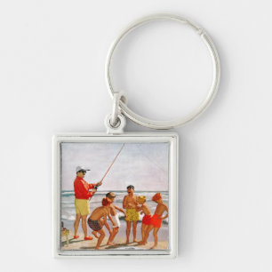 Porte-clés Big Pole Little Fish par Richard Sargent