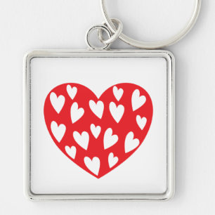 Porte-clés Big Red Heart Porte - clé