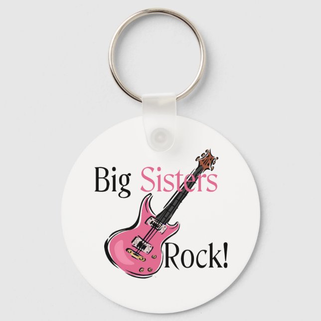 Porte-clés Big Sisters Rock (Recto)