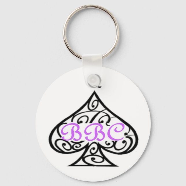 Porte-clés BigBlackCock Queen Of Spades (Recto)