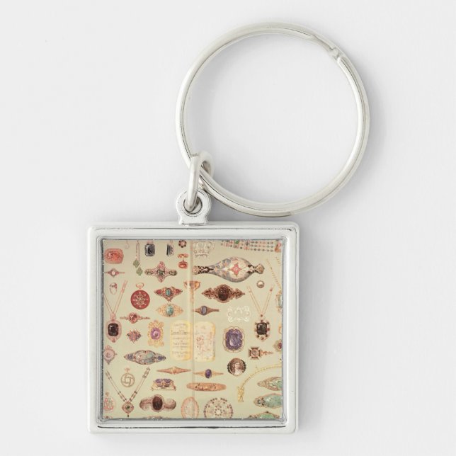 Porte-clés Bijoux du "catalogue de Tiffany", 1890 (Devant)