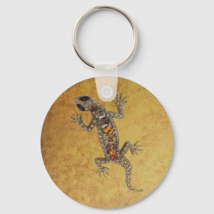 Porte-clés Bijoux porte - clé Cuir Lizard (091-013)
