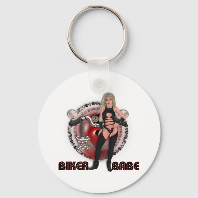 Porte-clés Biker Babe - Porte - clé (Recto)