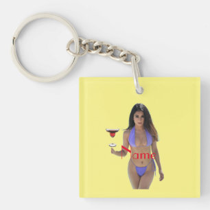 Porte-clés Bikini brun beauté Thunder_Cove