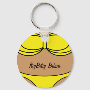 Porte-clés Bikini jaune