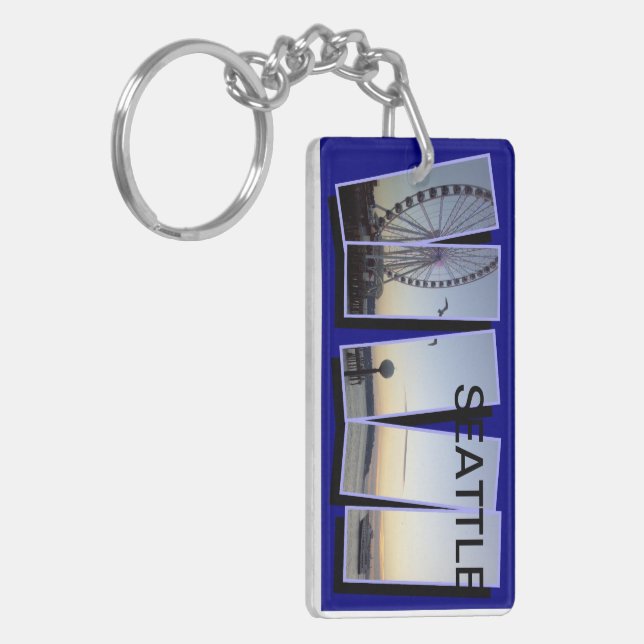 PORTE-CLÉS BILATÉRAL DE SEATTLE (Devant gauche)