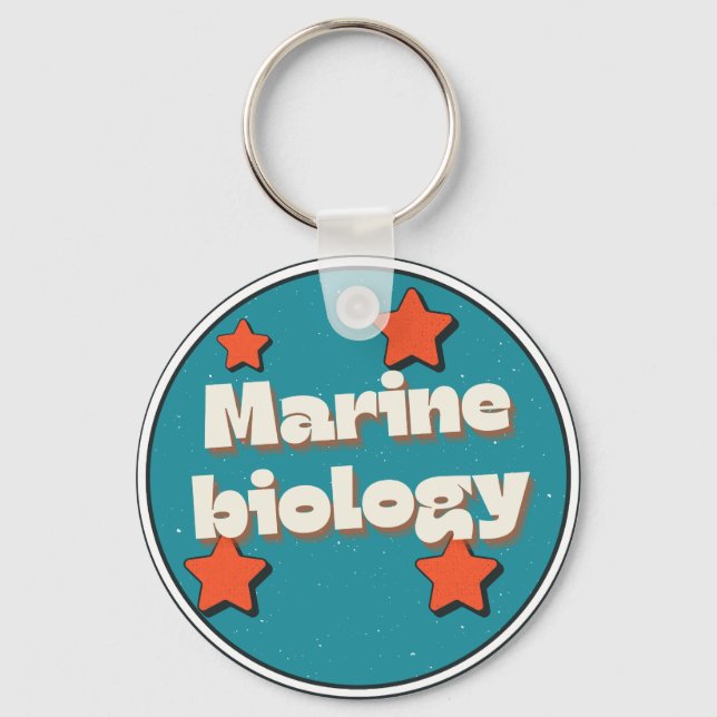 Porte-clés Biologie marine (Recto)