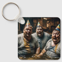 Birthday Mess – Funny Keychain