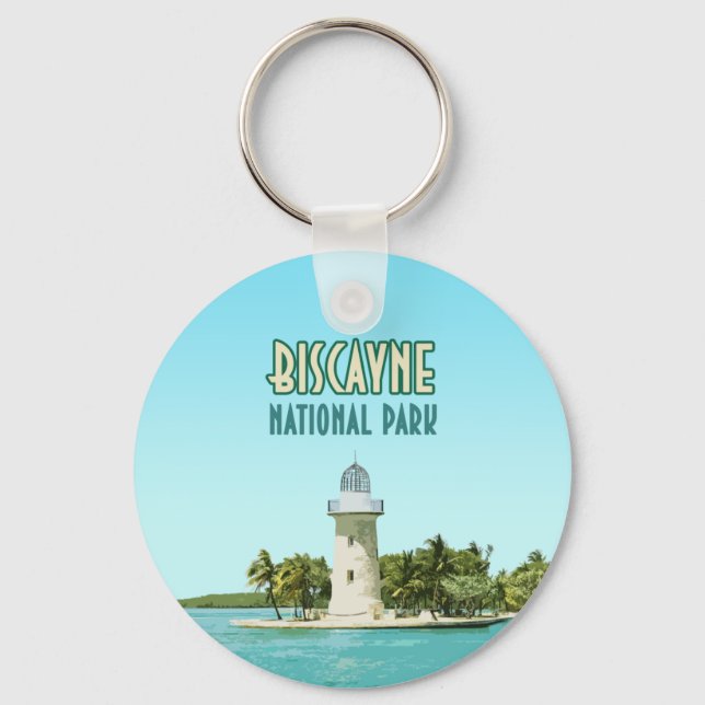 Porte-clés Biscayne National Park Floride (Recto)