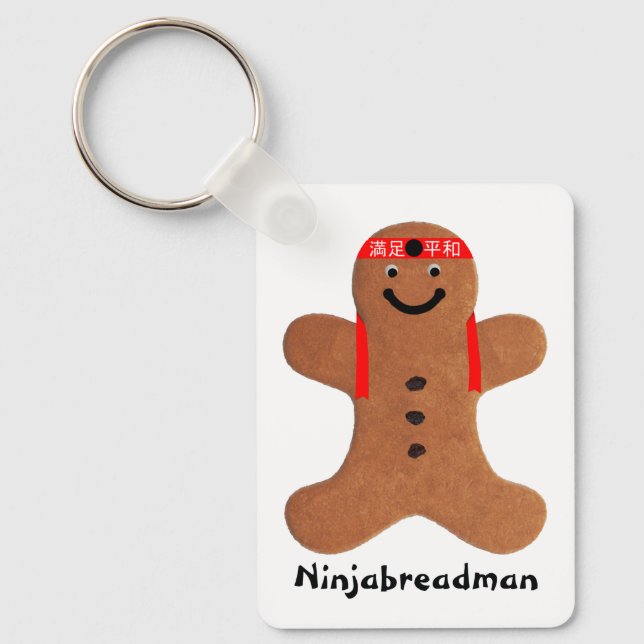 Porte-clés Biscuit Ninjabreadman (biscuit) (Recto)