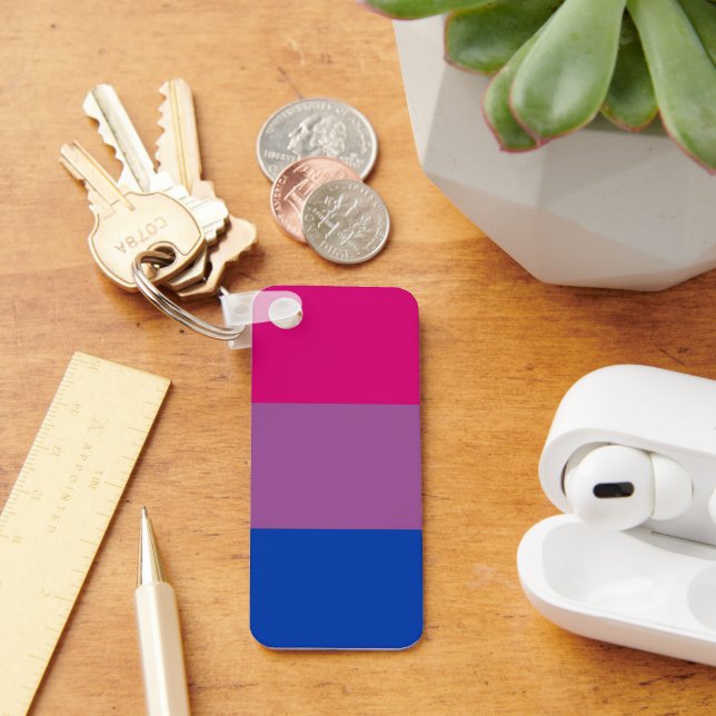 Porte-clés Bisexual pride (Bureau)