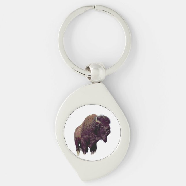Porte-clés Bison Buffalo  (Devant)