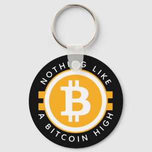 Porte-clés Bitcoin haut