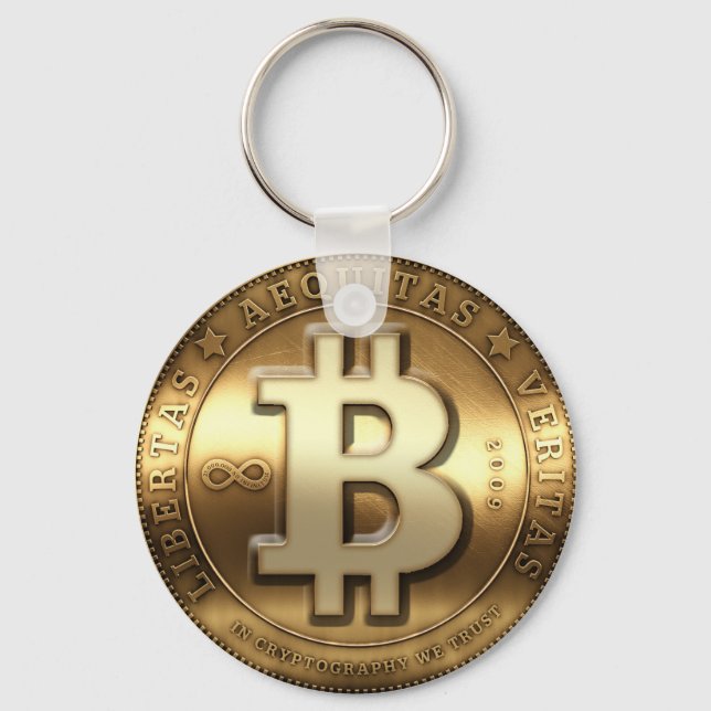 Porte-clés Bitcoin Key Hanger (Recto)