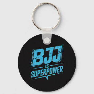 Porte-clés BJJ est un Porte - clé graphique Vintage super-pui
