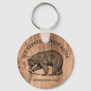 Porte-clés Black Bear Family