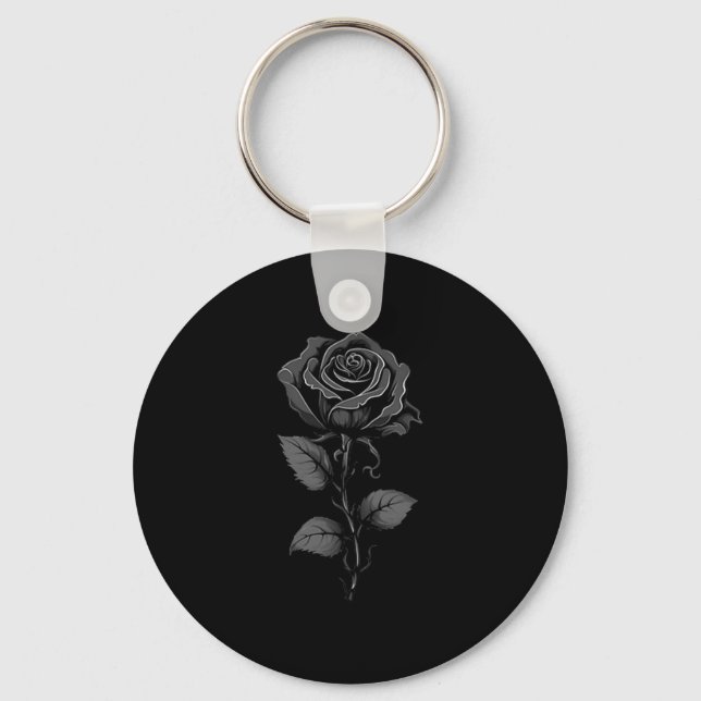 Porte-clés Black Rose Graphic Premium Tri-blend  (Recto)