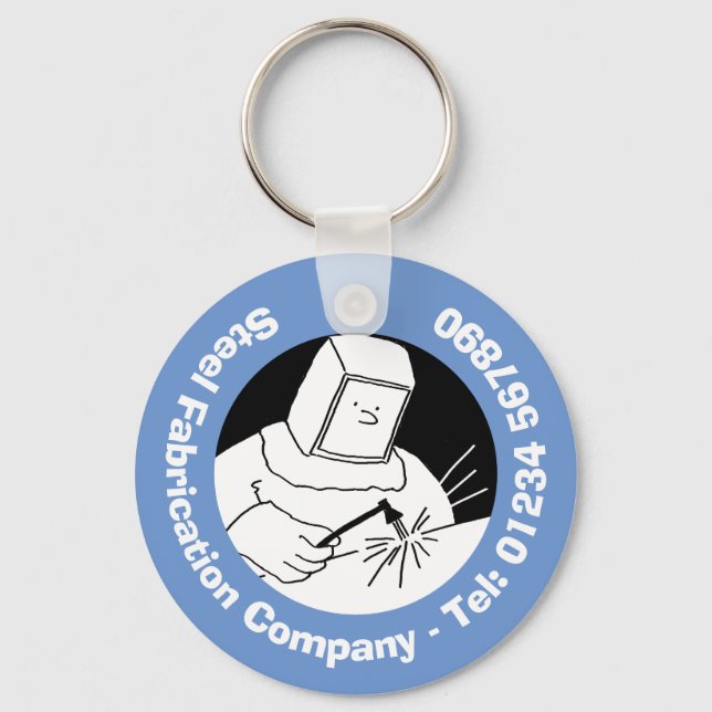 Porte-clés Blacksmiths & Welders Fabrication et soudure en ac (Recto)