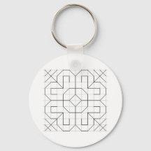 Porte-clés blackwork