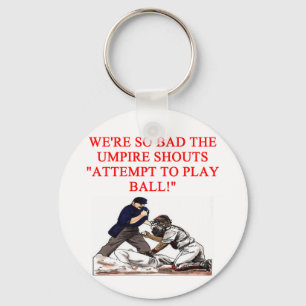 Porte-clés blague de baseball