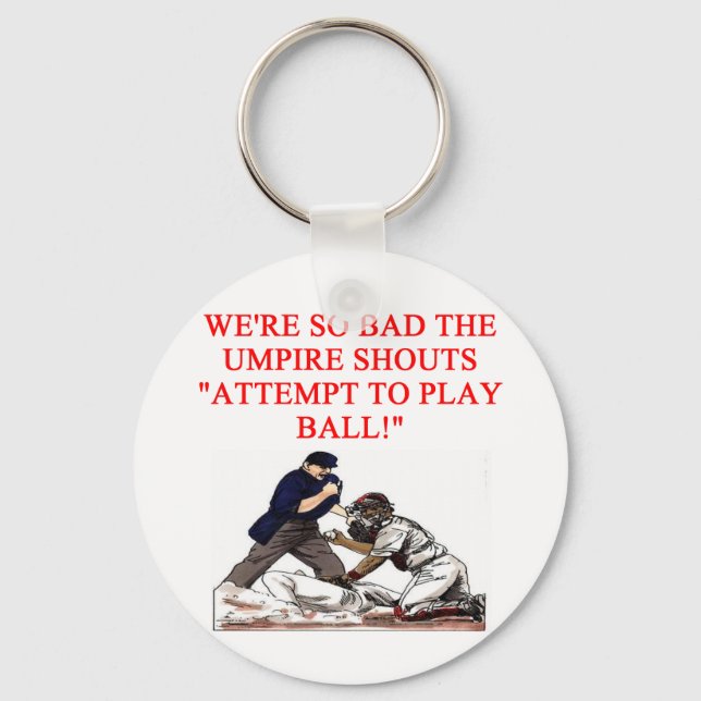 Porte-clés blague de baseball (Recto)