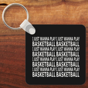 Porte-clés blagues de basket-ball