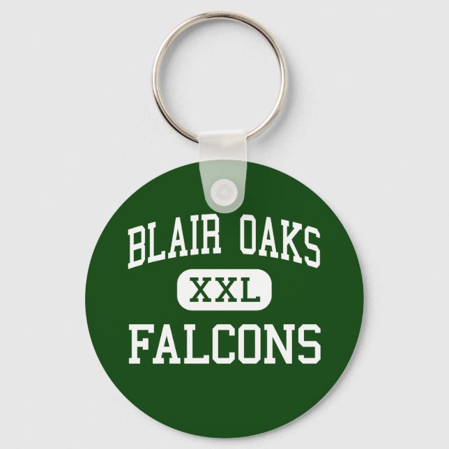 Porte-clés Blair Oaks - Falcons - High - Jefferson City (Recto)