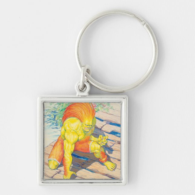 Porte-clés Blanka sur le pont (Devant)