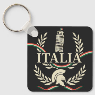 Porte-clés Blason de l'héritage italien