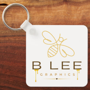 Porte-clés BLEEGRAPHICS