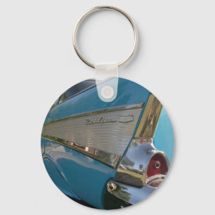 Porte-clés bleu 1957 Chevy