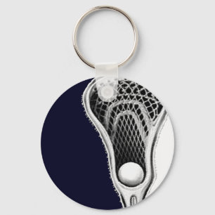 Porte-clés bleu marine Lacrosse
