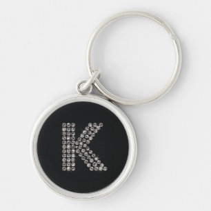 Porte-clés bling - K