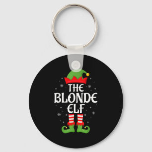 Porte-clés Blonde Elf Xmas Famille Correspondance Elf Squad C
