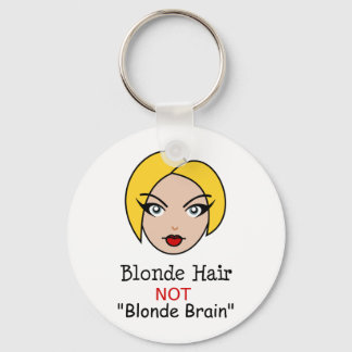 Porte-clés Blonde non blonde