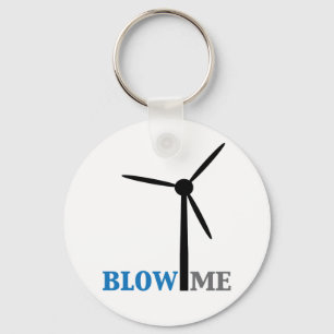 Porte-clés blow me wind turbine