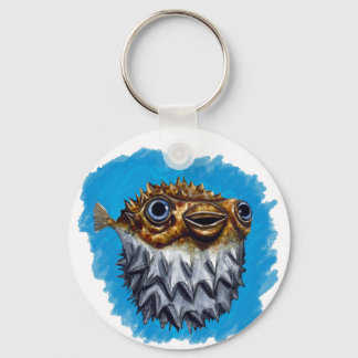 Porte-clés Blowfish mignon