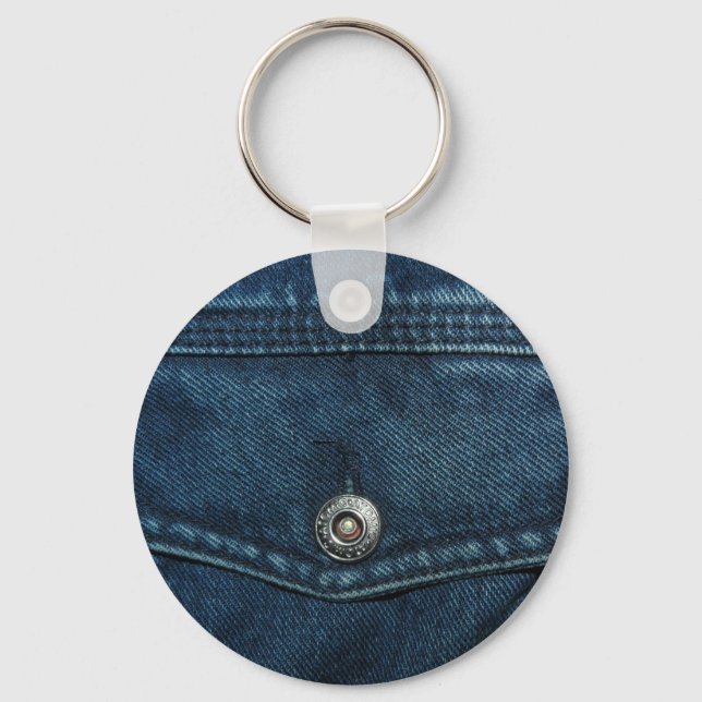 Porte-clés Blue Denim (Recto)