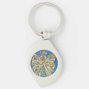 Porte-clés Blue Guardian Angel Porte - clés personnalisés