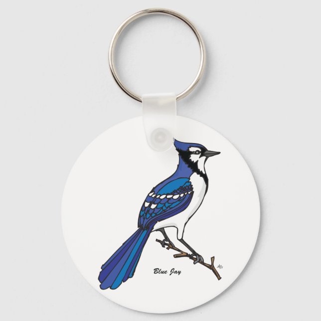 PORTE-CLÉS BLUE JAY (Recto)