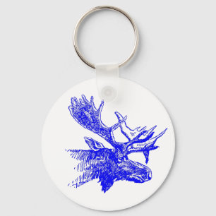 Porte-clés Blue Moose Bull Wildlife Outdoors Promo Keychains