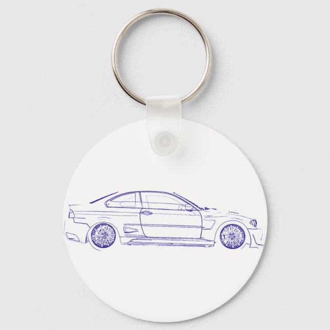 Porte-clés BMW E46 Classic (Recto)
