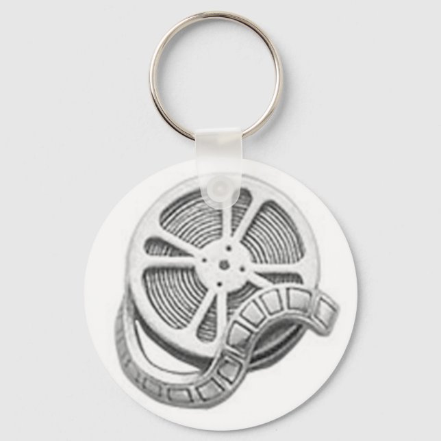 Porte-clés Bobine de film d'argent OPUS (Recto)