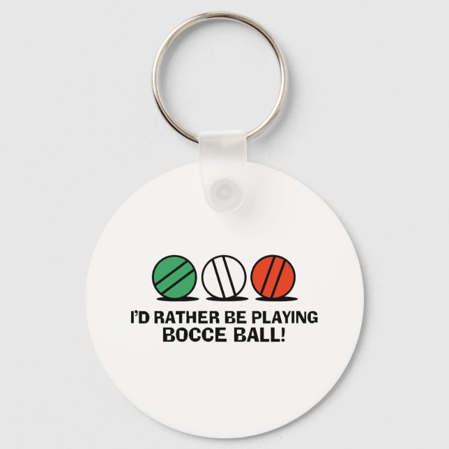 Porte-clés Bocce Ball (Recto)