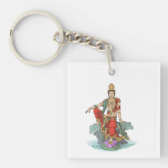Porte-clés Bodhisattva du porte - clé de la compassion (Devant)