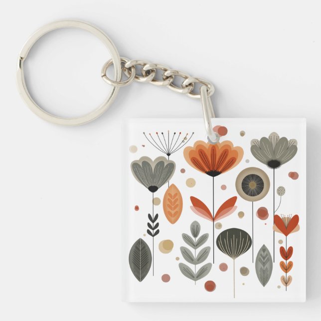 Porte-clés Boho Garden (Devant)