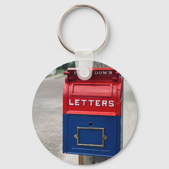 Porte-clés Boîte aux lettres vintage (Recto)